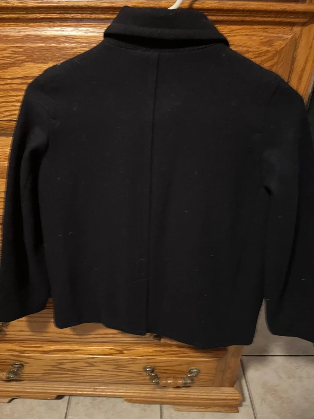 Crewcuts Boys Navy Wool Peacoat